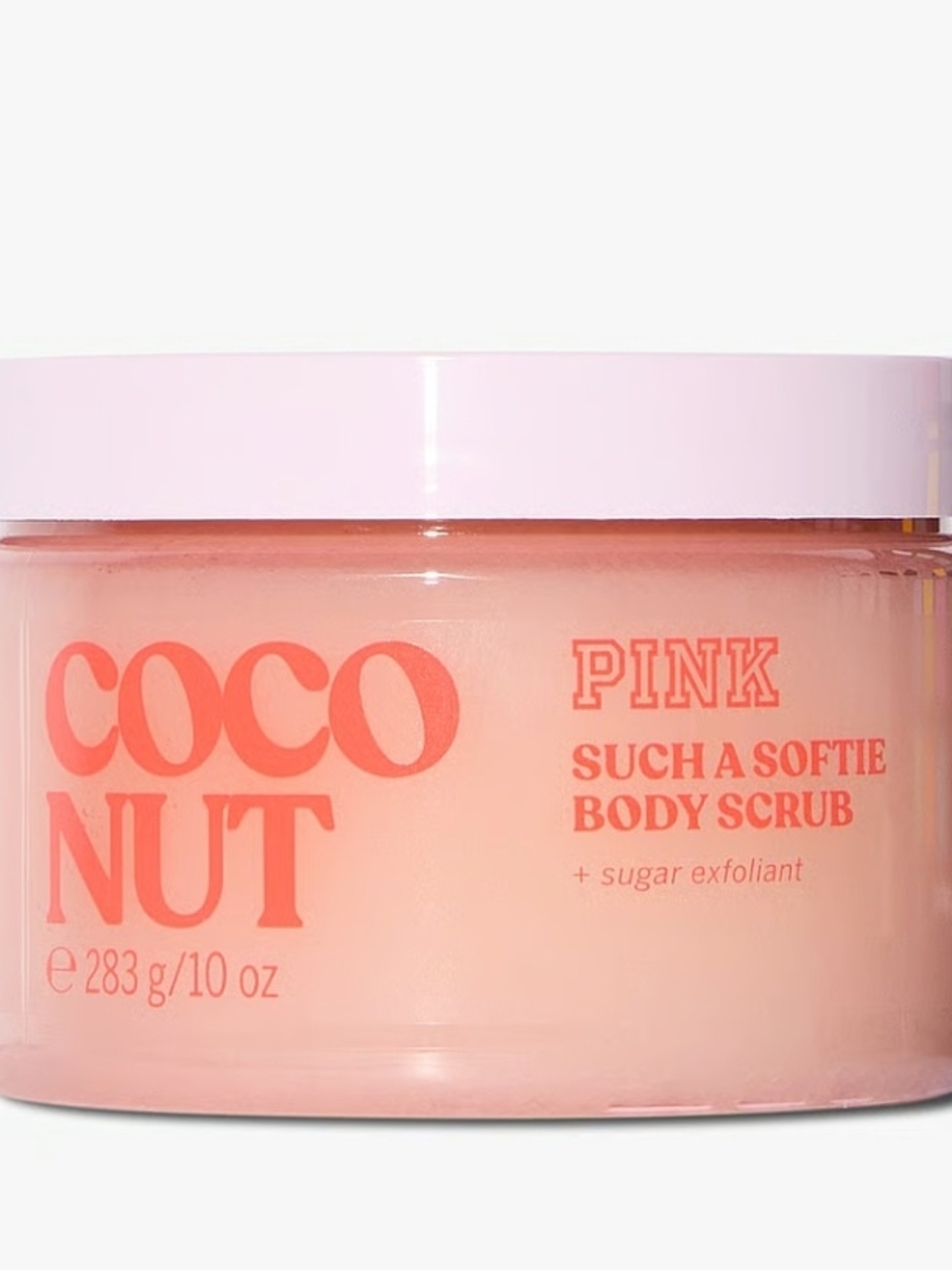 PINK Victoria's Secret Coconut Such A Softie Body Scrub - Light Pink